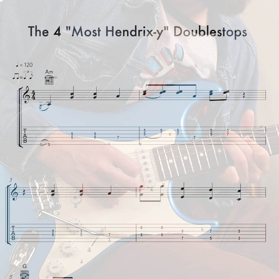 The 4 "Most Hendrix-y" Doublestops