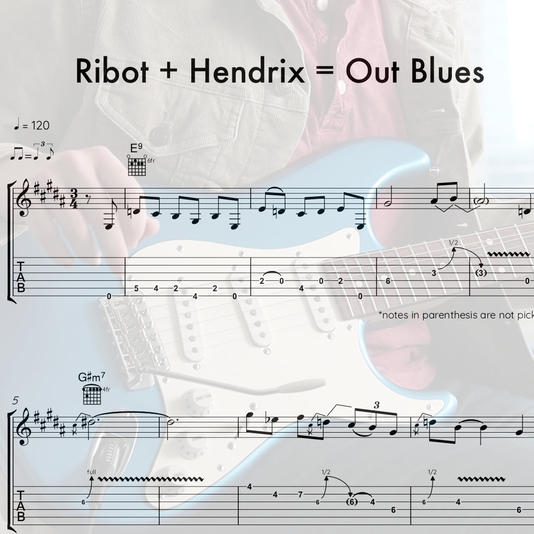 Ribot + Hendrix = Out Blues