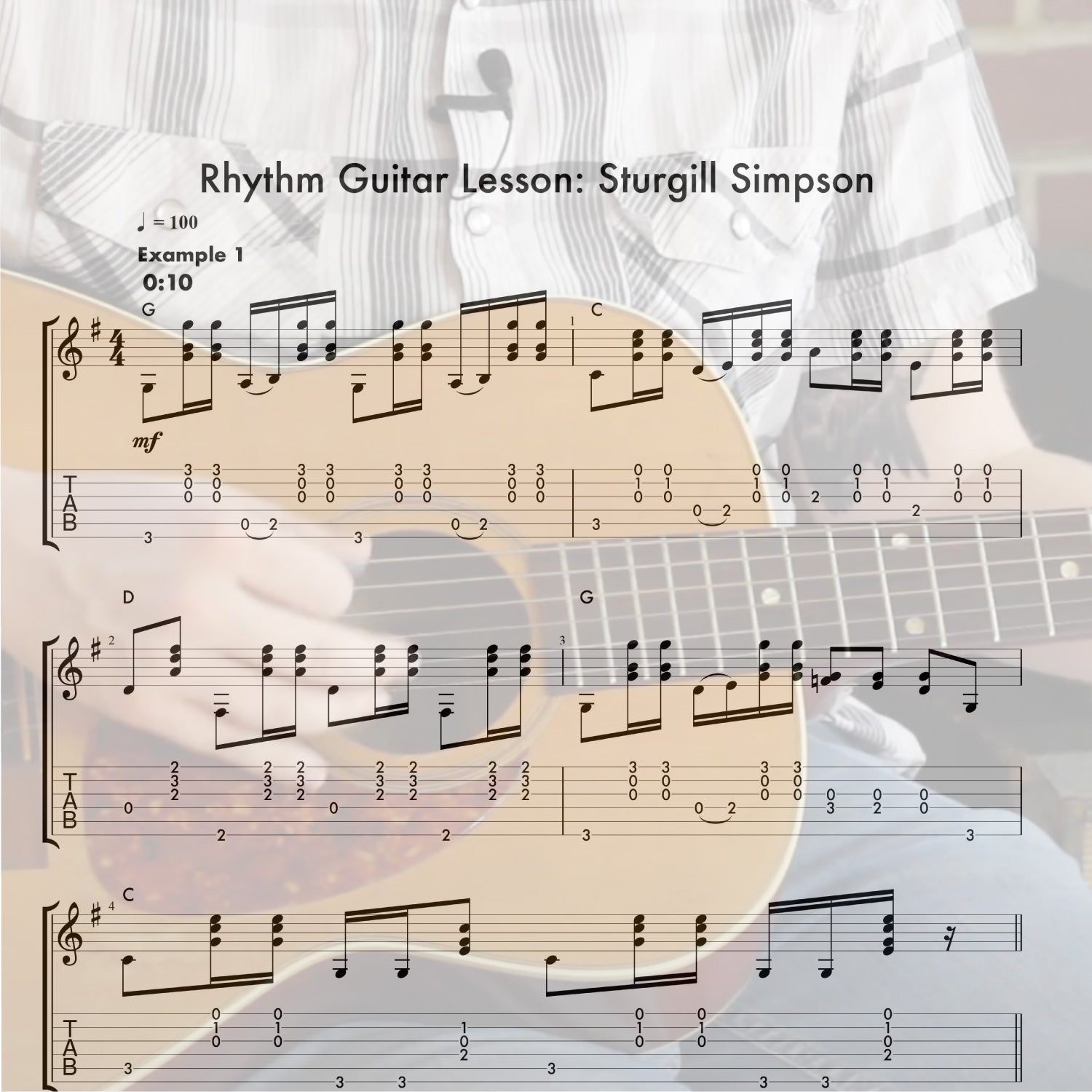 Sturgill Simpson Rhythm Guitar