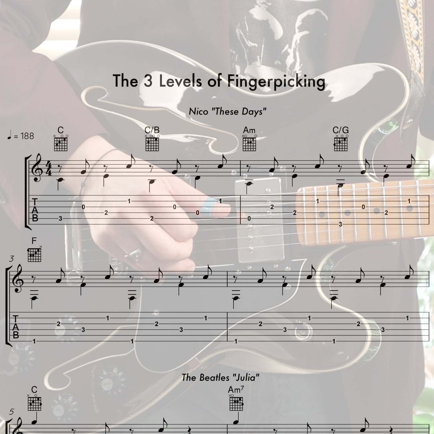 The 3 Levels of Fingerpicking Eric Haugen Guitar