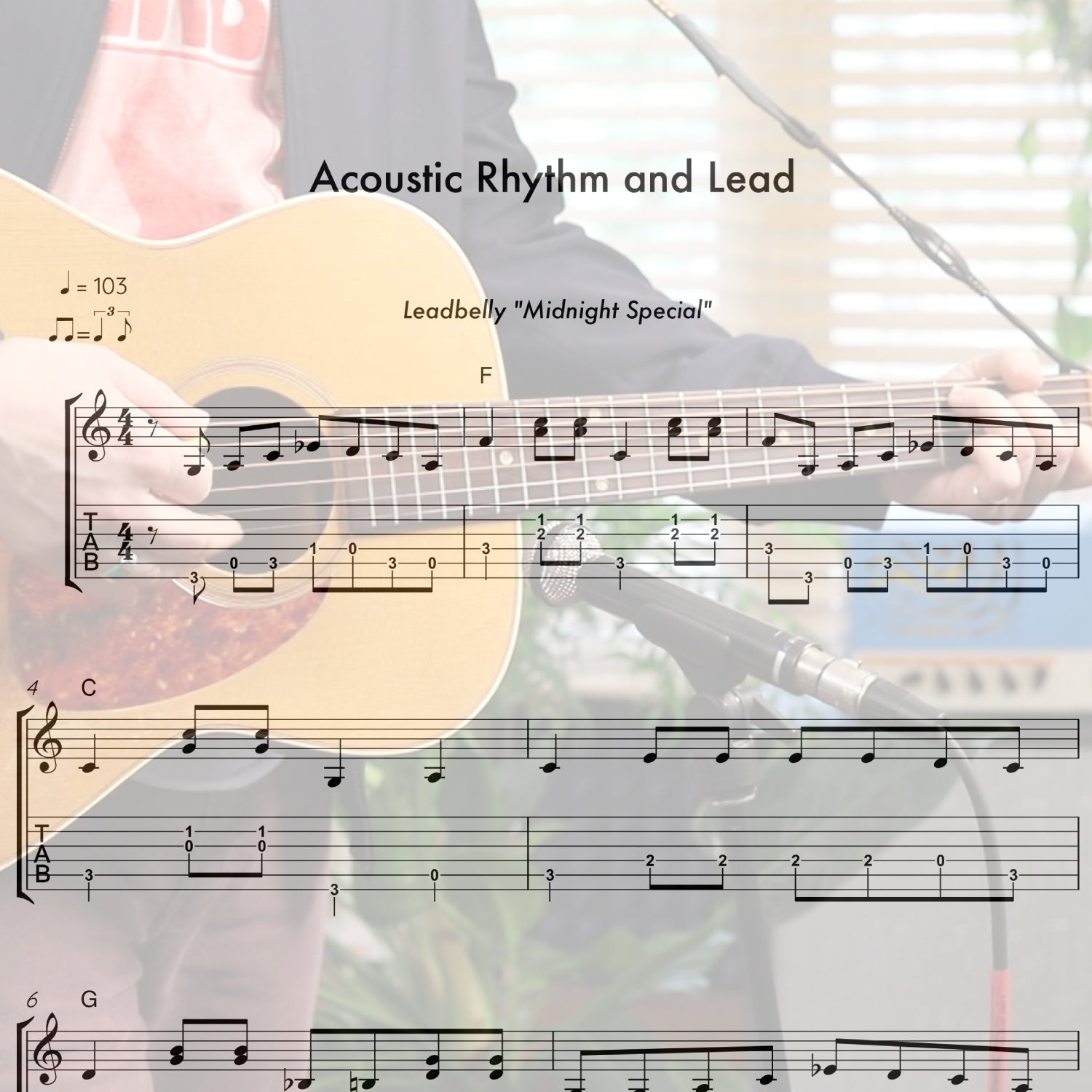 Acoustic Rhythm and Lead