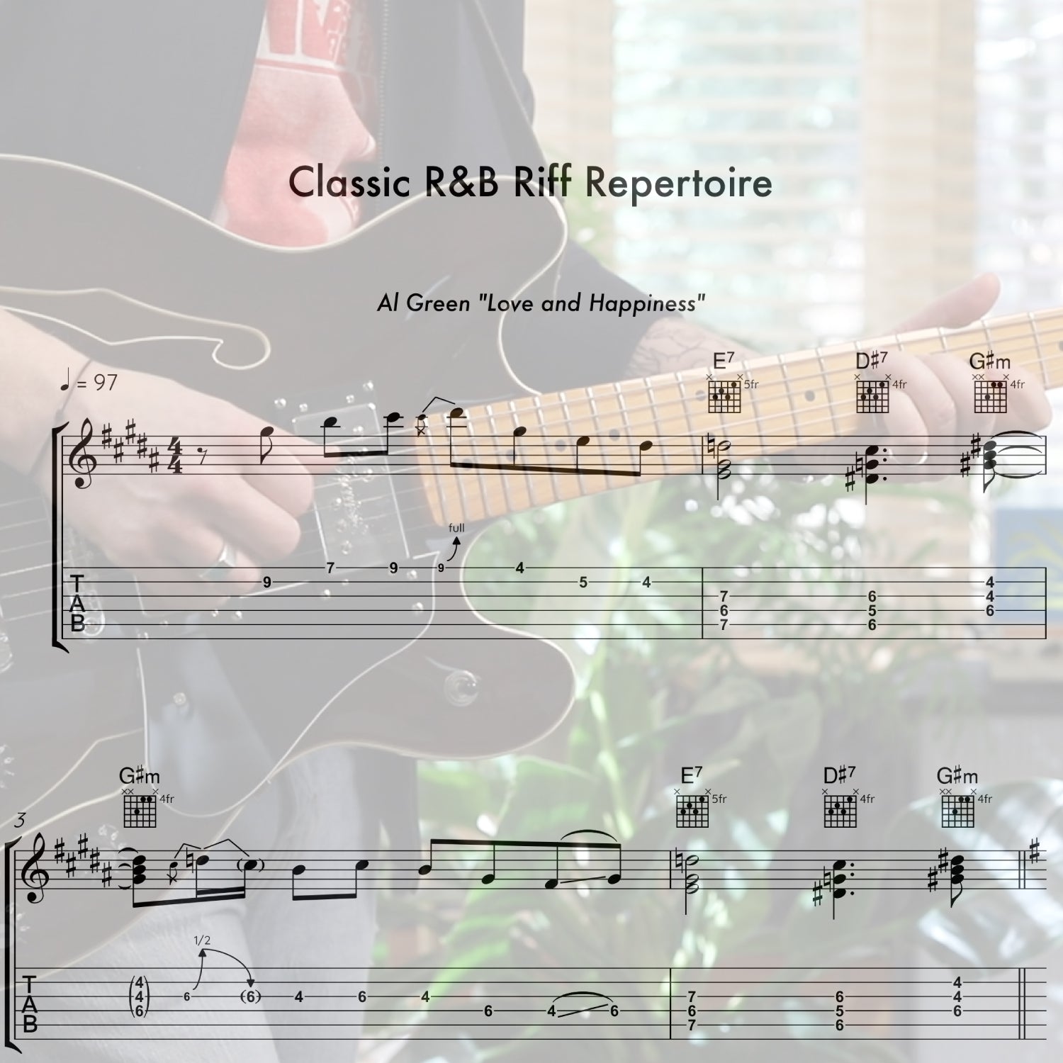 Classic R&B Riff Repertoire - Eric Haugen Guitar