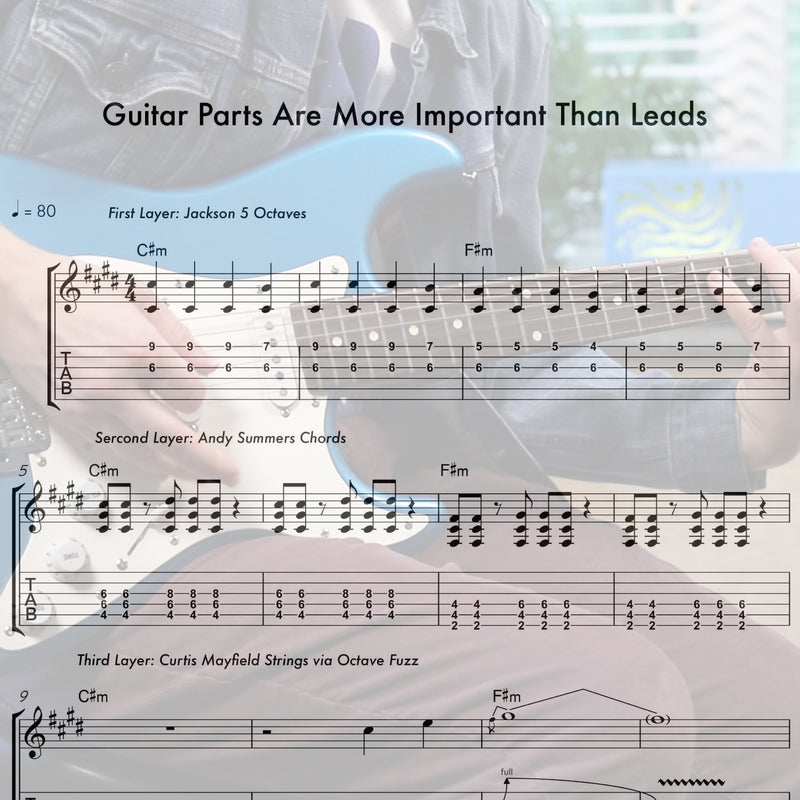 Guitar Parts Are More Important Than Leads Eric Haugen Guitar