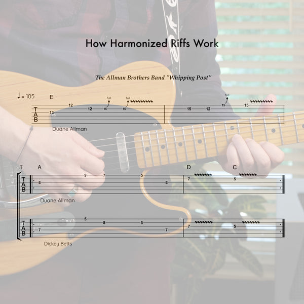 How Harmonized Riffs Work - Eric Haugen Guitar