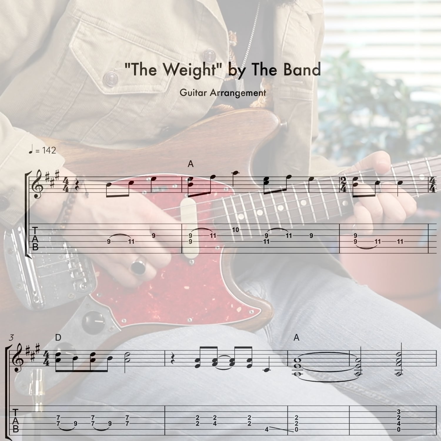 The Band The Weight Guitar Chords