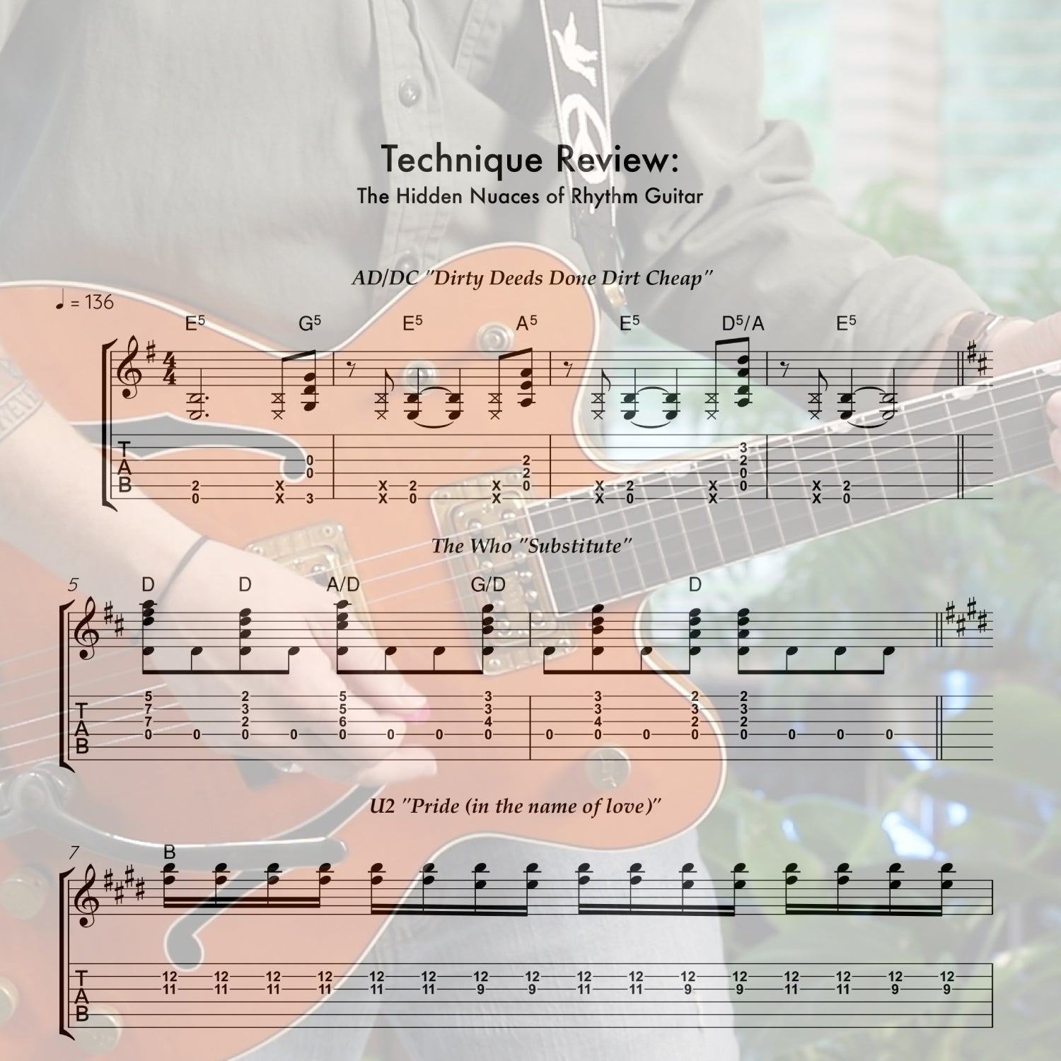 For Solid Rhythm Playing