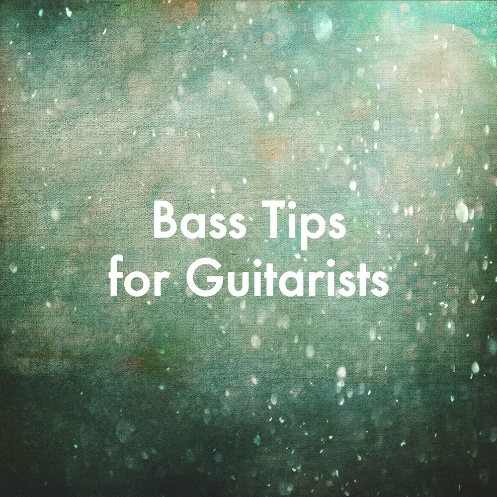 "Bass Tips for Guitarists" Tablature For Original Lesson By Eric Haugen