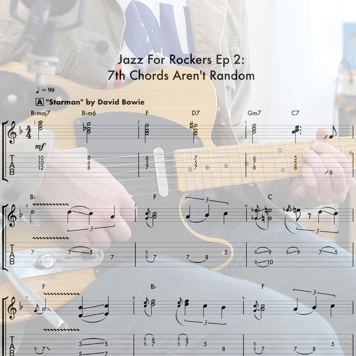 Jazz For Rockers ep 2: 7th Chords Aren't Random - Eric Haugen Guitar