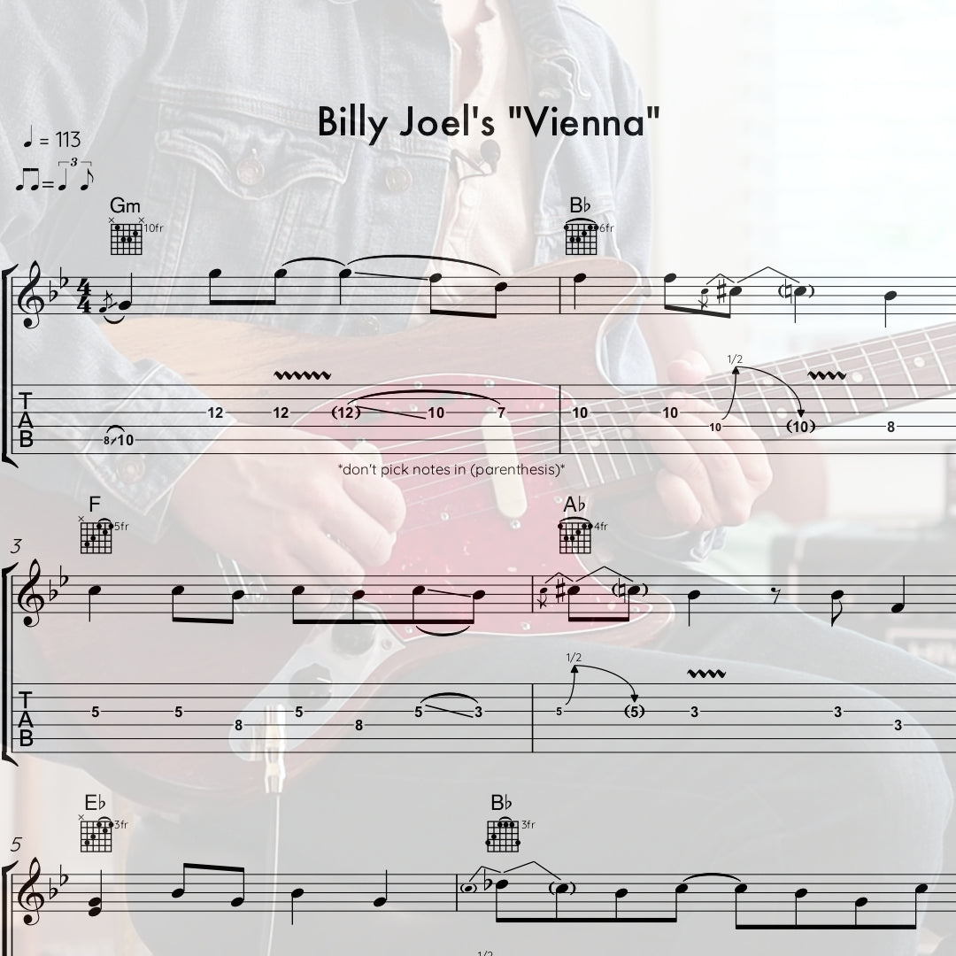 Billy Joel's "Vienna"