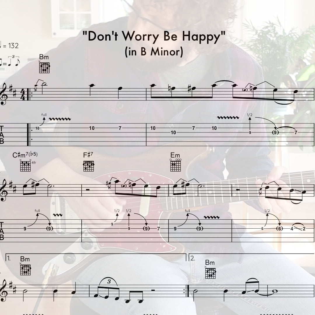 "Don't Worry Be Happy" (In B Minor)